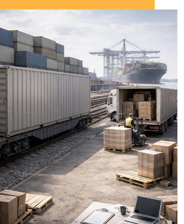 Мультимодальные перевозки грузов по миру от 46670 руб