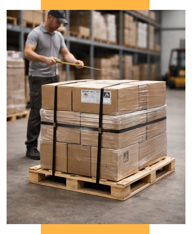 Упаковка и паллетирование грузов от 3630 р. | СетСервис-Бкл