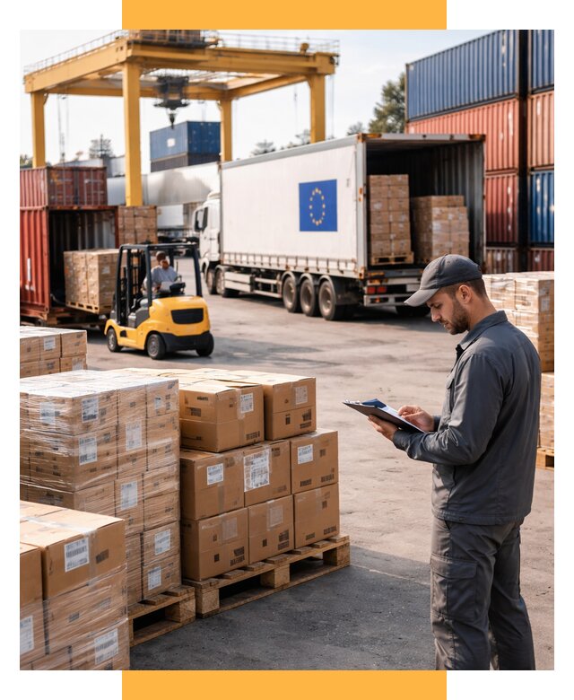 Доставка грузов из Европы от 12445 р., логистика СетСервис-Бкл