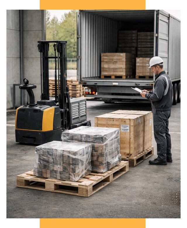 Доставка оборудования из Европы под ключ от 46670 р. | СетСервис-Бкл