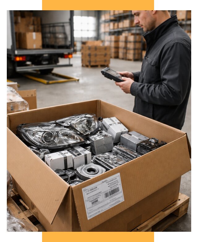 Доставка автозапчастей из Европы под ключ от 12964 р. | СетСервис-Бкл