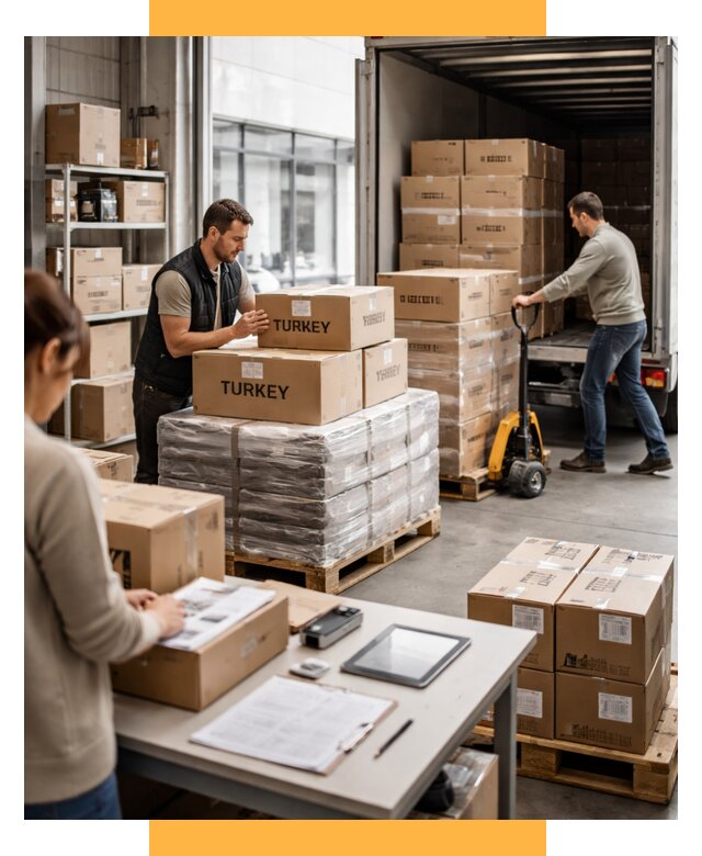 Доставка одежды из Турции от 6741 р. под ключ, СетСервис-Бкл