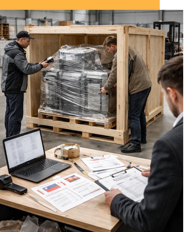 Доставка промышленного оборудования из США от 67412 руб