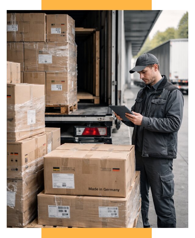 Доставка грузов из Германии от 46670 р. быстро - СетСервис-Бкл