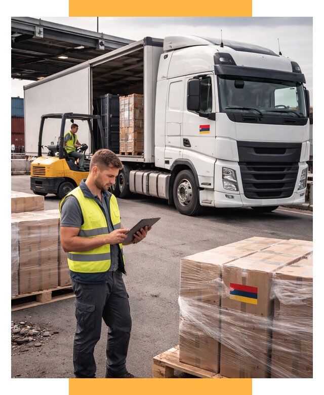 Автоперевозки из Армении от 98525 р. — услуги СетСервис-Бкл