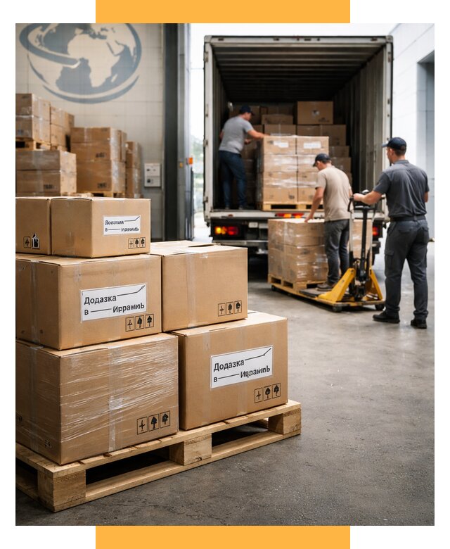 Доставка грузов в Израиль и экспорт от 46670 р. СетСервис-Бкл