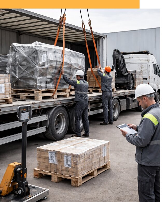 Перевозка крупного оборудования по миру от 31113 руб