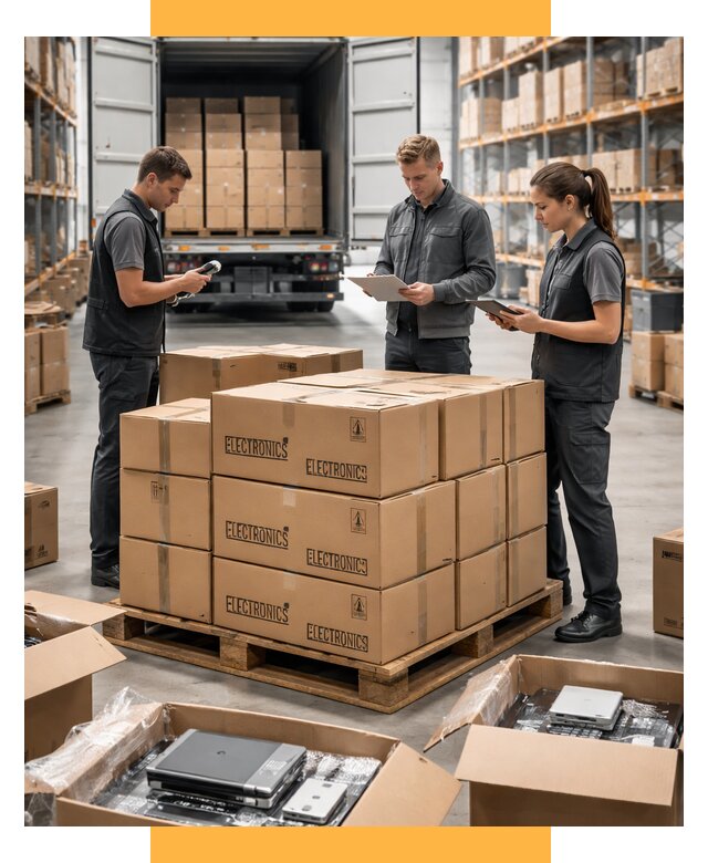 Перевозка электроники и таможня под ключ от 12964 р. | СетСервис-Бкл