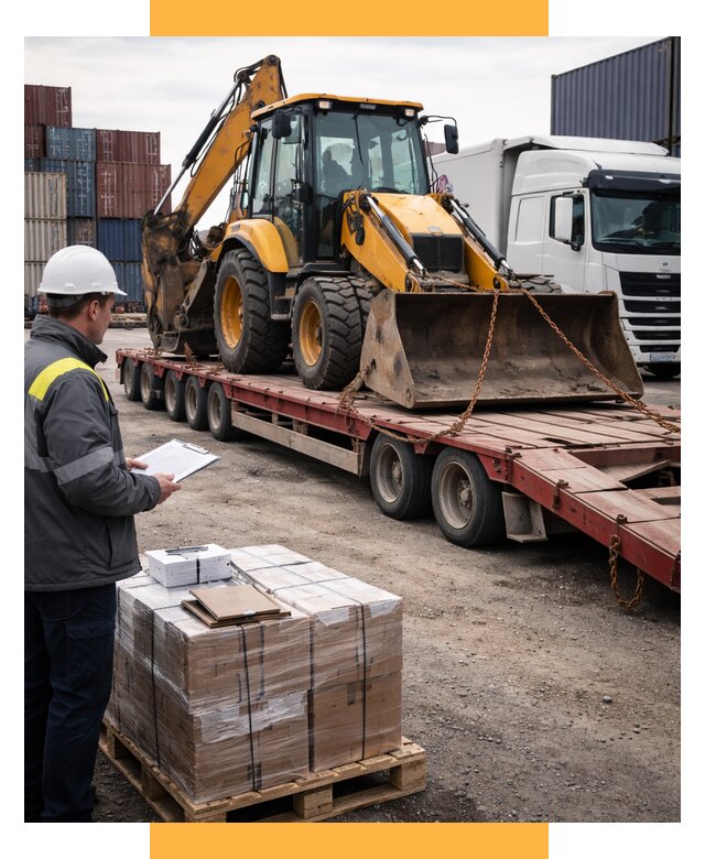 Международная перевозка спецтехники от 46670 р., СетСервис-Бкл