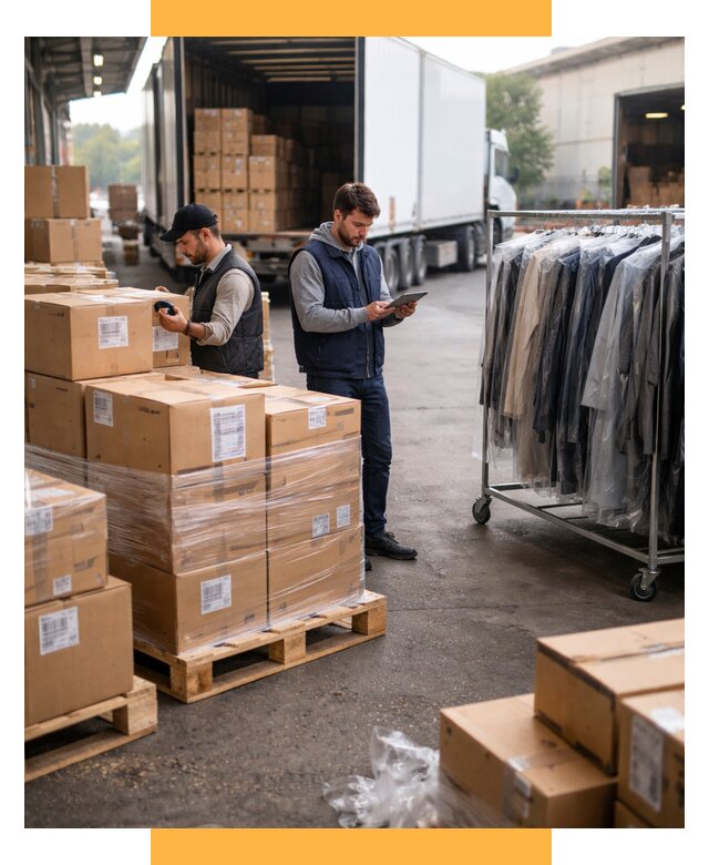 Перевозка и доставка одежды из Китая от 7778 р., СетСервис-Бкл