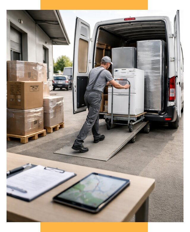 Перевозка бытовой техники от 6741 р. - логистика СетСервис-Бкл