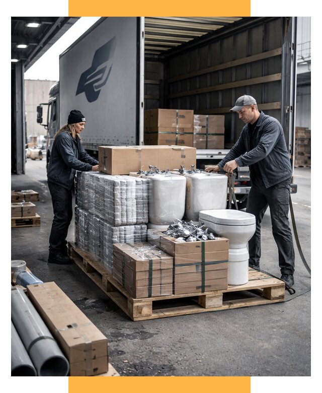 Перевозка сантехники под ключ от 1867 р. | СетСервис-Бкл