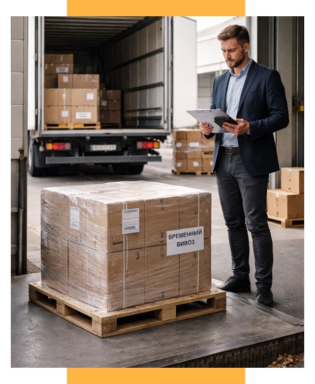 Временный вывоз товаров под ключ от 8297 р. | СетСервис-Бкл
