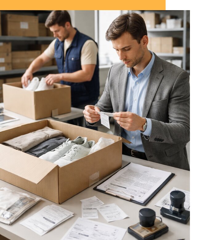 Таможенное оформление одежды и обуви по выгодной цене от 6741 руб