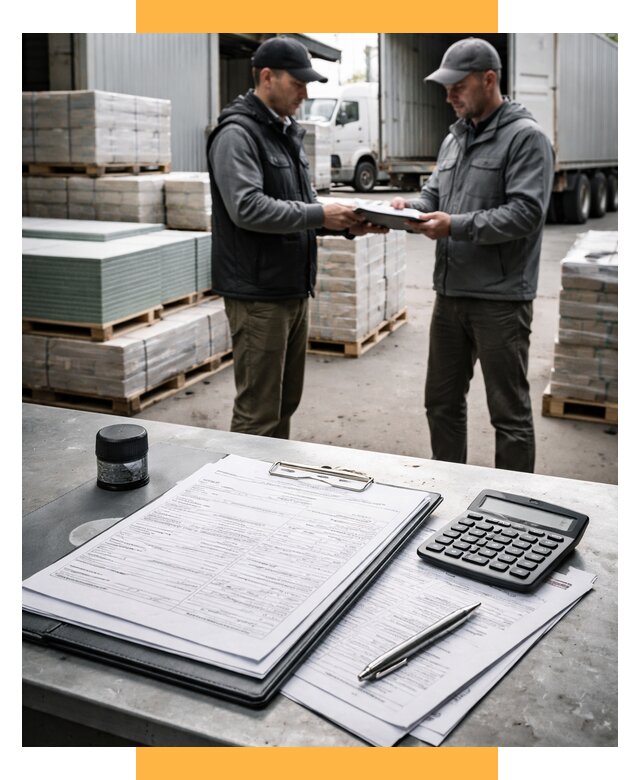 Таможенное оформление стройматериалов от 8815 р. | СетСервис-Бкл