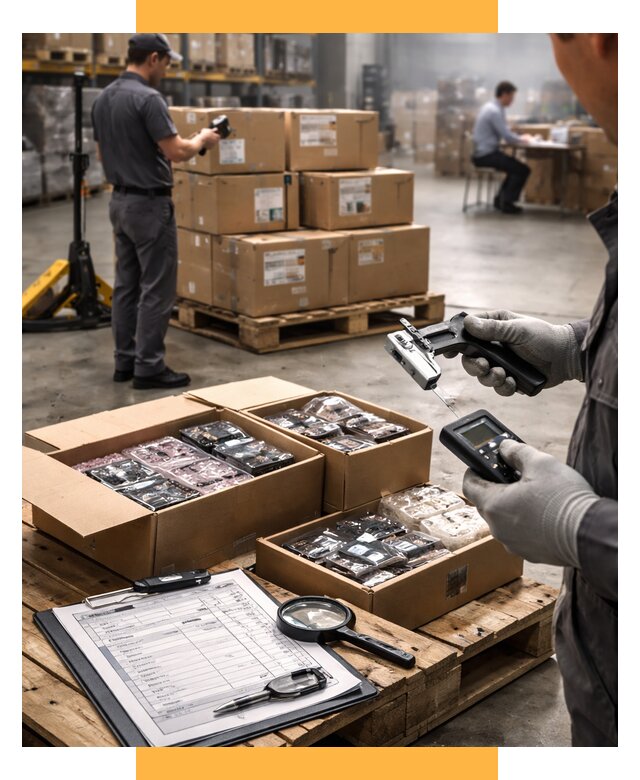 Инспекция товара в Китае от 7778 р. - СетСервис-Бкл контроль качества