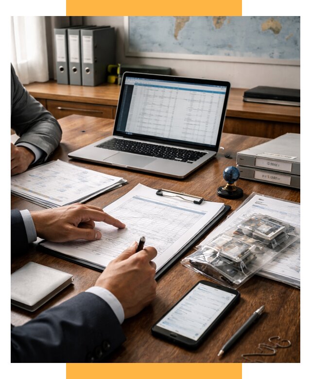 Проверка поставщика за рубежом от 8815 р. | СетСервис-Бкл аудит