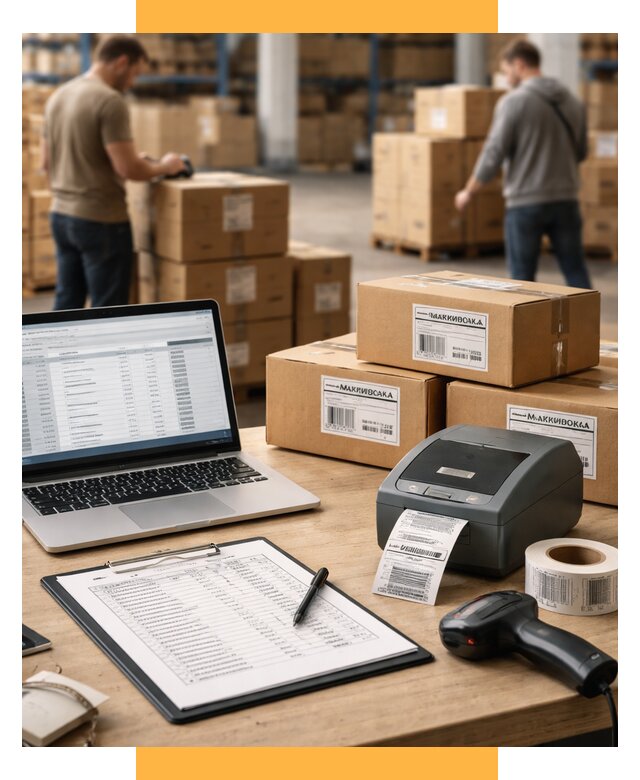 Маркировка импортных товаров от 4667 р. под ключ, СетСервис-Бкл